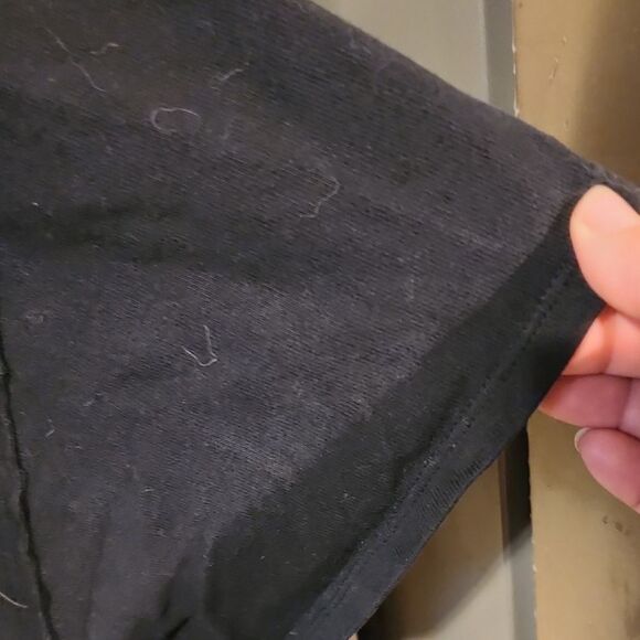 Torrid Black Boxy Short Sleeve Blouse - Picture 3 of 5